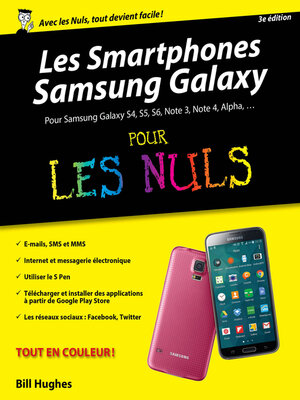 cover image of Smartphones Samsung Galaxy Pour les Nuls, 2ème édition